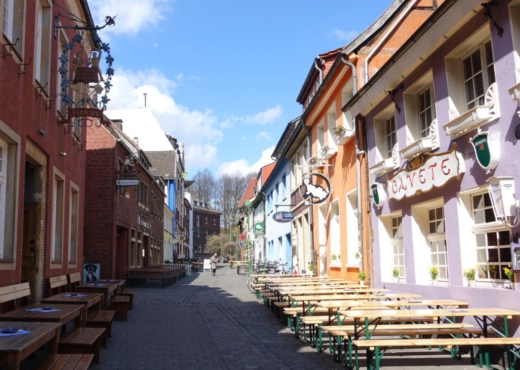 Bild:Münster Kreuzstrasse Kuhviertel Lokale Kneipen Gaststätten